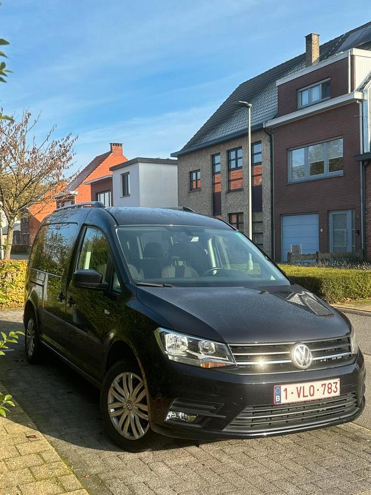 Volkswagen Caddy Maxi 1.4 130pk 7 zitter, Auto's, Volkswagen, Particulier, Caddy Maxi, Benzine, Euro 6, Monovolume, 5 deurs, Handgeschakeld