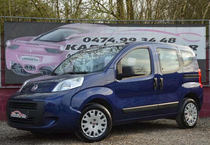 Fiat Qubo 1.3Multijet Lounge BOITE AUTO 57.177KM (bj 2015), Auto's, Fiat, Bedrijf, Te koop, Qubo, ABS, Airbags, Boordcomputer