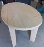 Ovale tafel, ontwerp Pascale Naessens, Huis en Inrichting, Ophalen, Zo goed als nieuw, Ovaal, Eikenhout