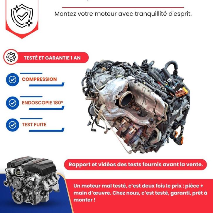 Moteur Complet VOLVO XC60 B4 2.0D HYBRID 197CV, Autos : Pièces & Accessoires, Moteurs & Accessoires, Volvo, Neuf, Enlèvement ou Envoi