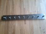 RVS - INOX kapstok 80 cm x 10 cm, Huis en Inrichting, Woonaccessoires | Kapstokken, Ophalen, Zo goed als nieuw