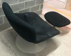 Artifort fauteuil + voetenbank van Geoffrey Harcourt F518, Huis en Inrichting, Fauteuils, Gebruikt