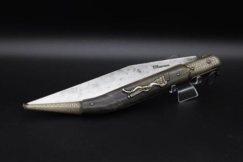 Couteau Navaja français du 19ème siècle "108 Girodias", Collections, Objets militaires | Général, Enlèvement ou Envoi