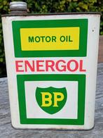 Vintage olieblik BP Energol Motor Oil, Verzamelen, Ophalen of Verzenden, Zo goed als nieuw