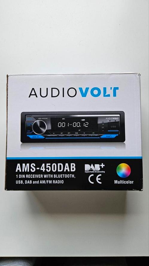 Audiovolt AMS-450DAB headunit (voor Dacia Sandero 2008-2012), Auto diversen, Autoradio's, Gebruikt, Ophalen