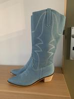 Prachtige hoge denim cowboylaarzen (maat 41) NIEUW, Nieuw, Lage of Enkellaarzen, ?, Blauw