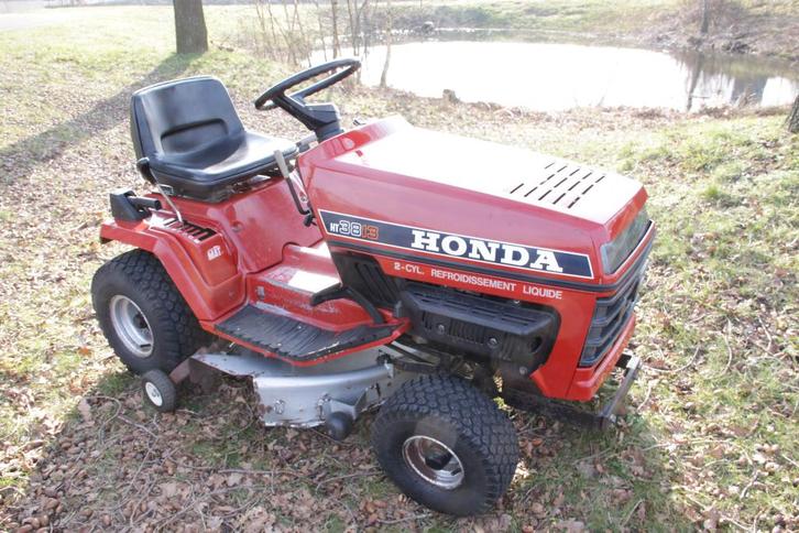 Honda zitmaaier HT 3813, Tuin en Terras, Zitmaaiers, Gebruikt, 90 tot 120 cm, Elektrische starter, Versnellingen, Ophalen
