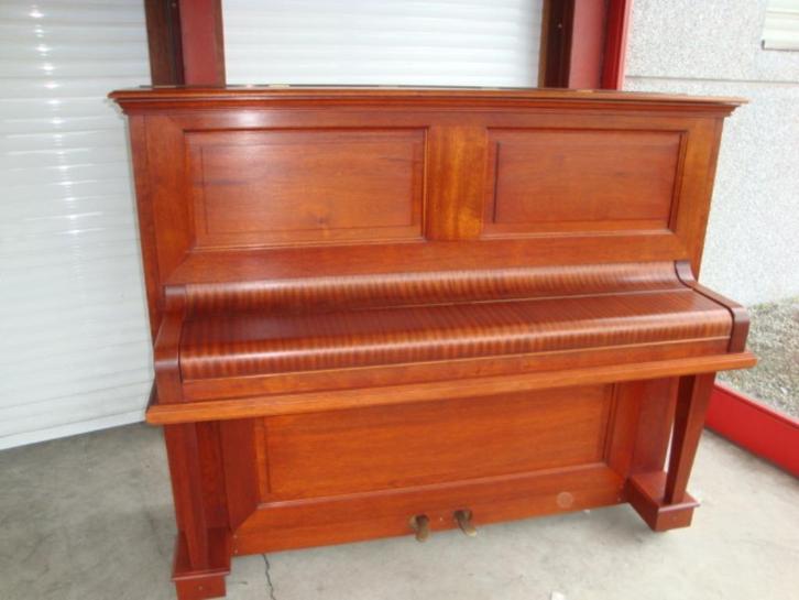 Piano, Muziek en Instrumenten, Piano's, Zo goed als nieuw, Piano, Bruin, Ophalen