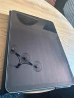 Ipad Air (5de generatie) Space Gray + lederen hoes, Computers en Software, Apple iPads, Ophalen, Overige kleuren, Apple iPad Air