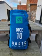 North Dice 10m2 2017, Watersport en Boten, Kitesurfen, Ophalen of Verzenden, Gebruikt, Kite