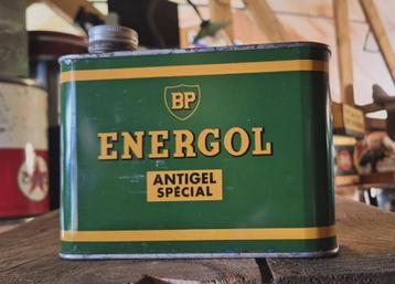 Vintage 1 literblik, olieblik BP Energol Antigel Spécial️️⛽️ beschikbaar voor biedingen