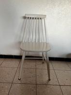 Spijlenstoel wit, Huis en Inrichting, Ophalen, Gebruikt, Wit, Vintage