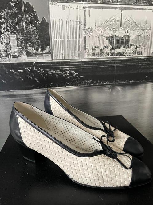 Schoenen merk Preiser - 41 - leder, Kleding | Dames, Schoenen, Zo goed als nieuw, Schoenen met lage hakken, Wit, Verzenden