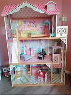 Poppenhuis kidkraft, Kinderen en Baby's, Speelgoed | Poppenhuizen, Ophalen, Zo goed als nieuw, Poppenhuis
