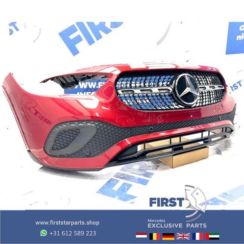 H247 BUMPER GLA A2478803501 VOORBUMPER COMPLEET ZWART WIT GR, Auto-onderdelen, Carrosserie, Bumper, Mercedes-Benz, Voor, Gebruikt