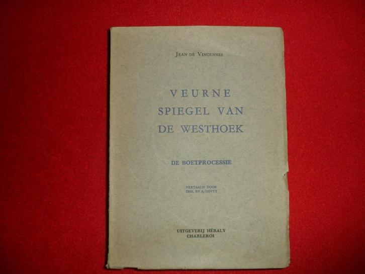 Jean de Vincennes: Veurne spiegel van de Westhoek, Boeken, Geschiedenis | Stad en Regio, Gelezen, Ophalen of Verzenden