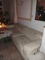 Gratis wit lederen salon, Ophalen, Gebruikt, 100 tot 125 cm, Driepersoons