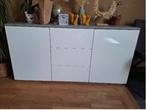 Armoire Buffet JYSK blanc/gris (Modèle JERNVED), 25 à 50 cm, Moins de 100 cm, 150 à 200 cm, Blanc/Gris