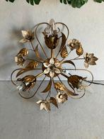 Banci Firenze vintage florale plafondlamp jaren 50/60 MCM, Ophalen of Verzenden, Gebruikt