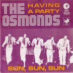 single The Osmonds - Having a party, CD & DVD, Vinyles Singles, Comme neuf, 7 pouces, Autres genres, Enlèvement ou Envoi