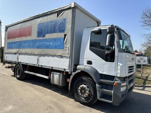 Iveco STRALIS 270 - 190S27 4x2 BACHER RIDELLES / BOX + ALU S, Auto's, Vrachtwagens, Bedrijf, Te koop, ABS, Iveco, Diesel, Euro 3