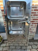 Dubbele afwasbak, Huis en Inrichting, Ophalen, Gebruikt