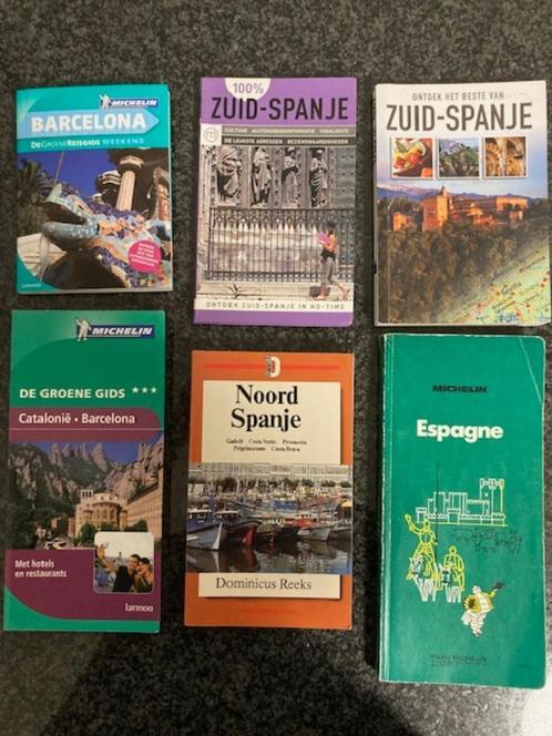 6 x reisgidsen van Spanje, Boeken, Reisgidsen, Michelin, Ophalen of Verzenden
