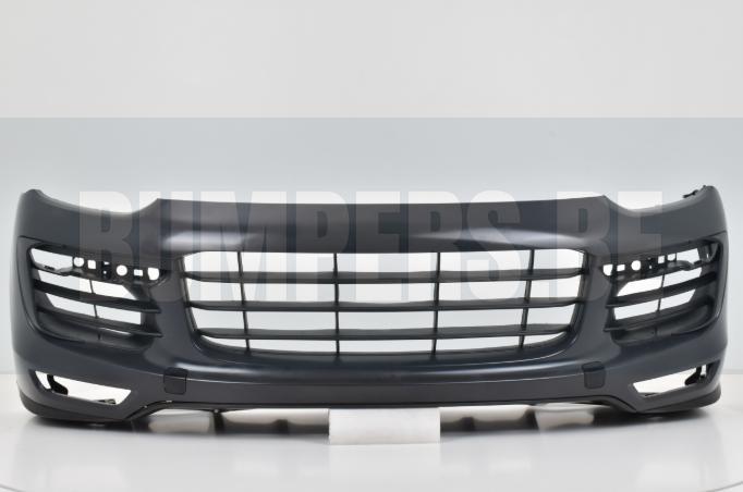 Bumper PORSCHE CAYENNE 7P5 FACELIFT TURBO 2015- Voorbumper, Auto-onderdelen, Carrosserie, Bumper, Voor, Gebruikt, 6 maanden garantie