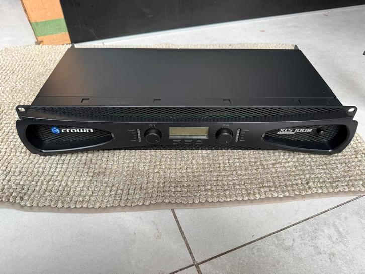 Crown XLS 1002 versterker, Audio, Tv en Foto, Versterkers en Ontvangers, Zo goed als nieuw, Stereo, 120 watt of meer, Overige merken