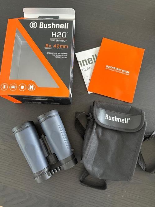 Bushnell verrekijker 8x42mm, TV, Hi-fi & Vidéo, Matériel d'optique| Jumelles, Comme neuf, Prisme de Porro (coudées), 8 à 12x, Avec housse ou sac