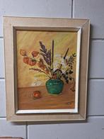 Vier mooie schilderijen met bloemen, Ophalen of Verzenden