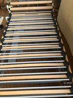 Lattoflex-bed, Ophalen, 90 cm, Eenpersoons, Bruin