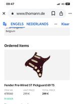 FENDER CUSTOMSHOP 69 pickups, Muziek en Instrumenten, Ophalen of Verzenden, Zo goed als nieuw, Elektrische gitaar