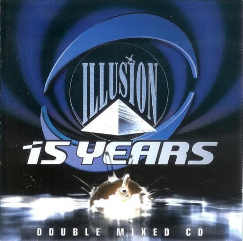 961 - ILLUSION - 15 YEARS - DOUBLE MIXED CD - 2CD - NIEUW, CD & DVD, CD | Compilations, Neuf, dans son emballage, Dance, Envoi