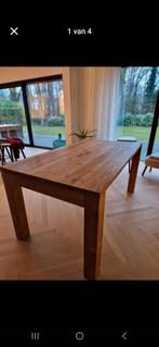 Teak eettafel, Huis en Inrichting, Tafels | Eettafels, Ophalen, Gebruikt