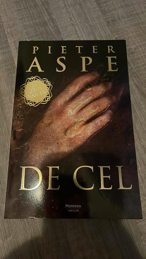 Pieter Aspe - De cel, Livres, Thrillers, Comme neuf, Enlèvement