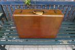 Valises Vintage en cuir, Antiquités & Art, Enlèvement ou Envoi
