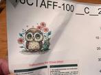 Voorgedrukt borduurpakket van uiltje, Ophalen of Verzenden, Nieuw, Handborduren, Borduurpakket