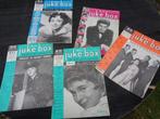 Verzameling JUKE BOX uit 1959 , Elvis , Paul Anka , enz., Ophalen of Verzenden, Gebruikt, Boek, Tijdschrift of Artikel