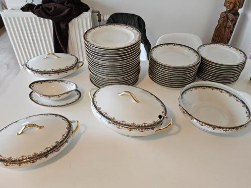 A. Lanternier Limoges, Antiek en Kunst, Antiek | Servies compleet, Ophalen