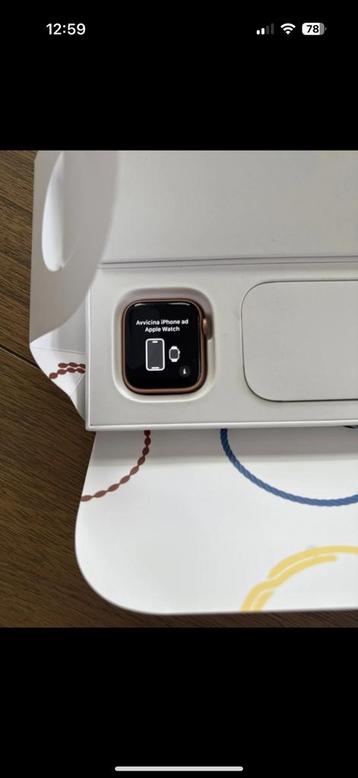 Apple watch SE 40mm gold alu pink sand beschikbaar voor biedingen