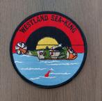 Patch Belgian Air Force 40 Squadron Sea-King Koksijde, Verzamelen, Ophalen of Verzenden, Luchtmacht, Embleem of Badge