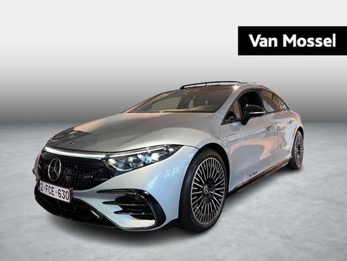 Mercedes-Benz EQS 580 4M AMG LINE + PANO DAK + NIGHTPACK + S, Auto's, Mercedes-Benz, Bedrijf, Te koop, EQS, 360° camera, 4x4, ABS