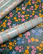 Behangpapier Eijffinger bloemenpatroon, Huis en Inrichting, Ophalen of Verzenden, 75 m² of meer, Blauw, Ikea