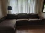 Grijze IKEA KIVIK zetel met poef en chaise longue (rechts), Huis en Inrichting, Ophalen, 250 tot 300 cm, Gebruikt, Vierpersoons of meer