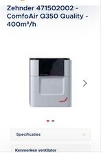 Système de ventilation Zehnder Q350 D neuf dans sa boîte, Enlèvement