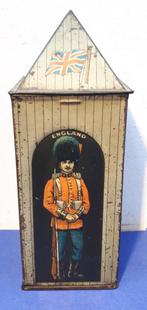 Zeldzaam blik van Huntley & Palmer. Sentry box uit 1914., Verzamelen, Blikken, Ophalen of Verzenden, Zo goed als nieuw