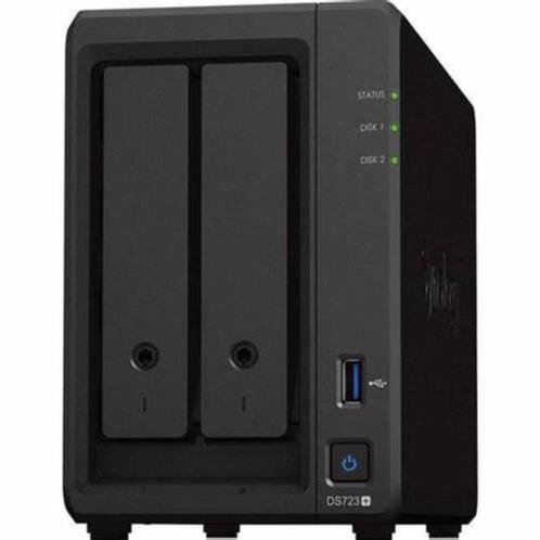 Synology DiskStation DS723+, Computers en Software, Harde schijven, Nieuw, Desktop, Extern, SATA, Ophalen of Verzenden