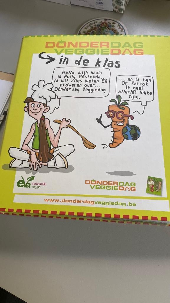 Donderdag veggiedag in de klas Lespakket, Boeken, Schoolboeken, Zo goed als nieuw, Overige vakken, Overige niveaus, Ophalen