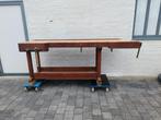 Houten werkbank, Doe-het-zelf en Bouw, Ophalen, Zo goed als nieuw, 70 tot 120 cm, Bankschroef